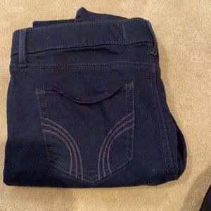 Hollister velvet skinny jeans